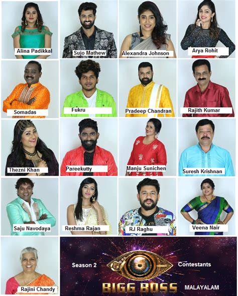 bigg boss malayalam season 2 voting|Bigg Boss Malayalam Voting.
